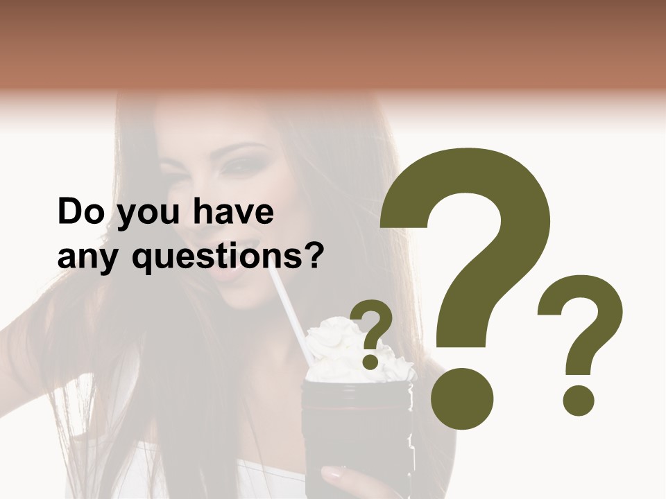 Photography Happy Woman PowerPoint Template