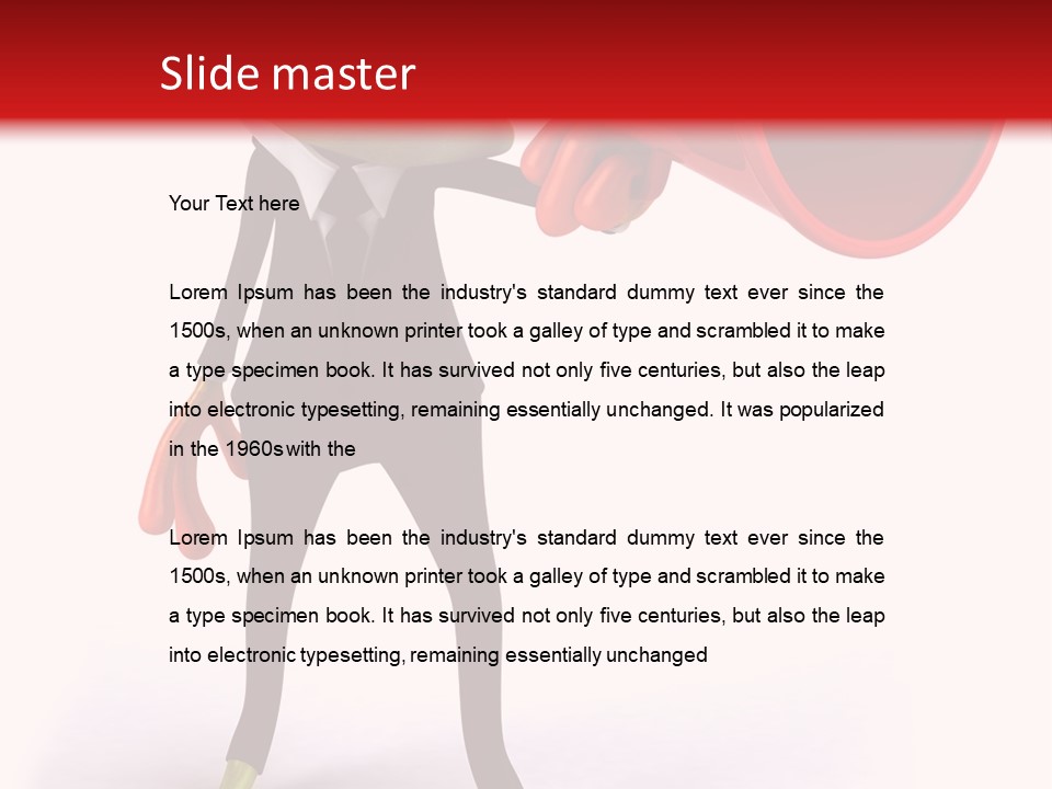 Illustration Animal Frog PowerPoint Template