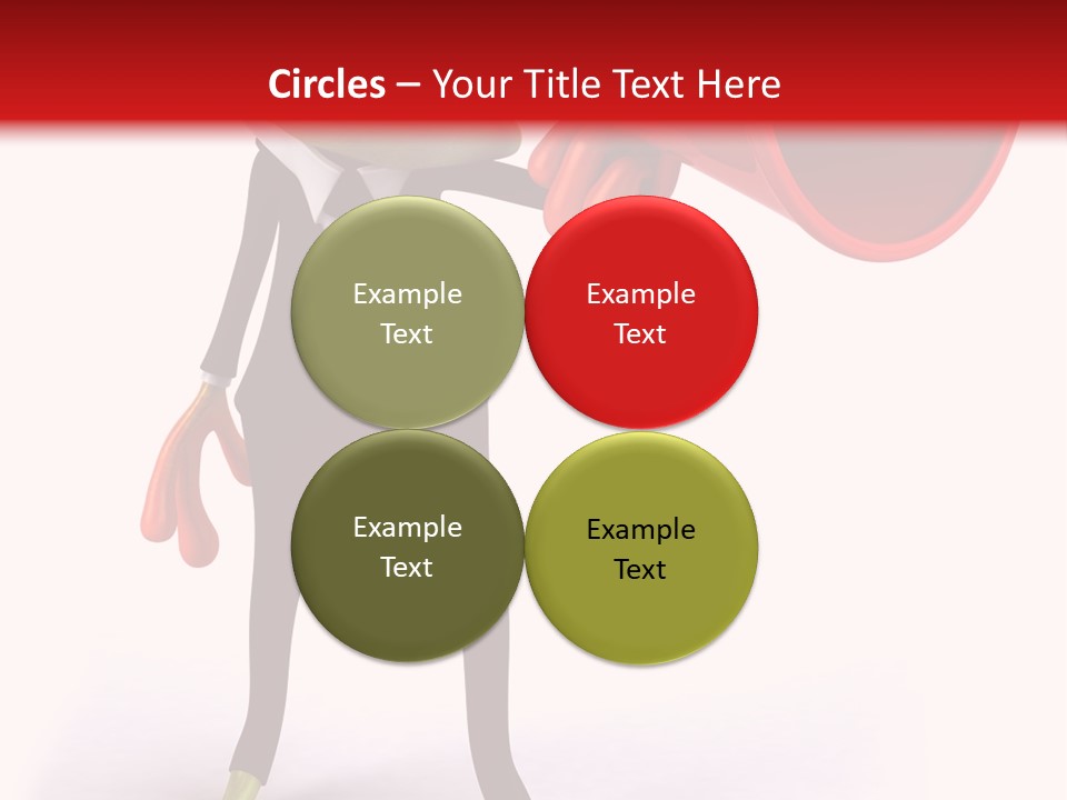 Illustration Animal Frog PowerPoint Template