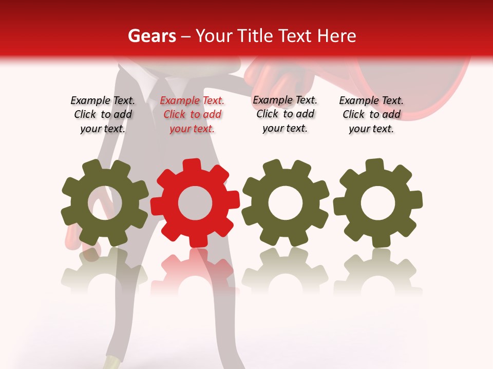 Illustration Animal Frog PowerPoint Template