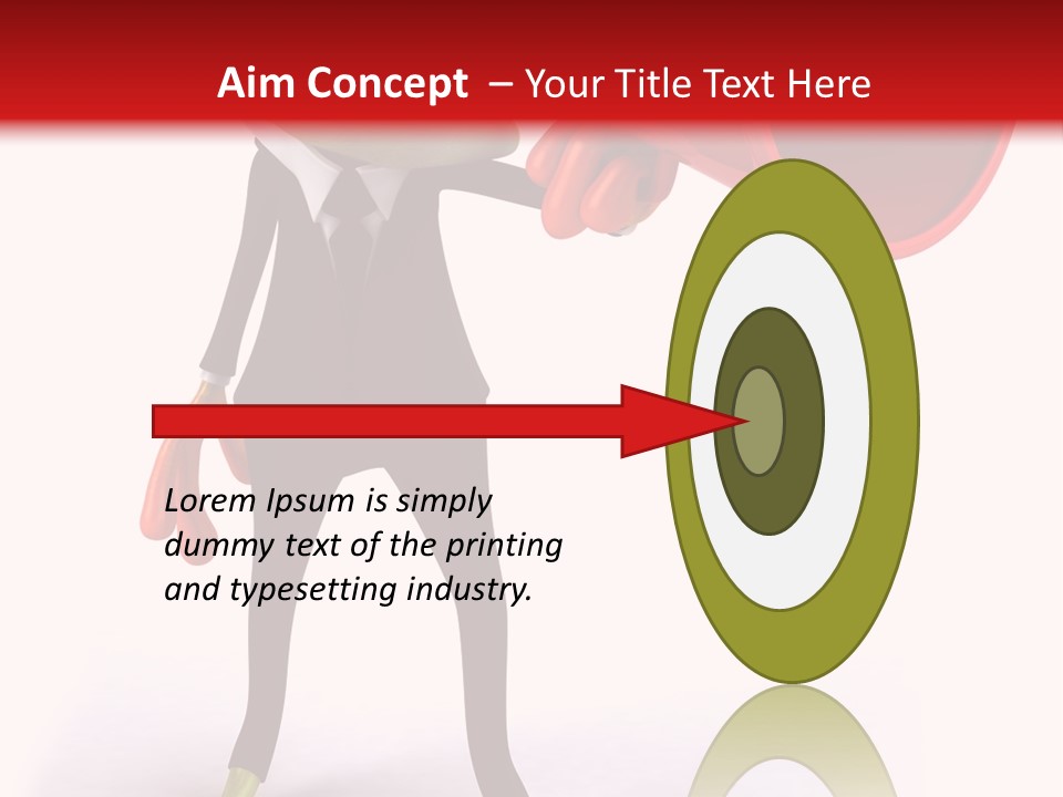 Illustration Animal Frog PowerPoint Template