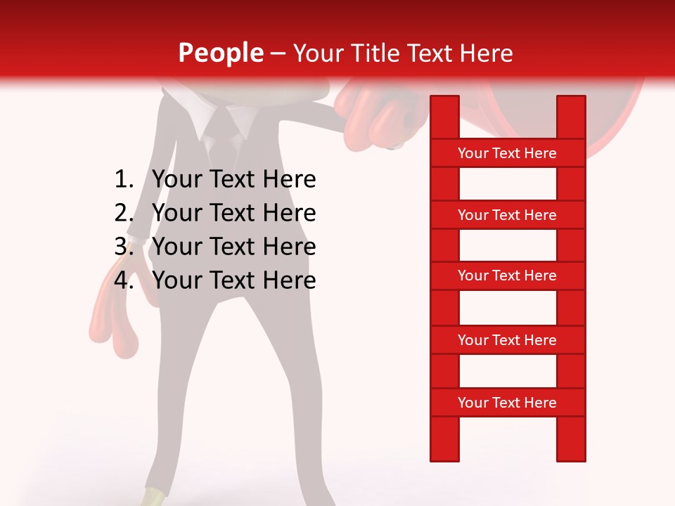 Illustration Animal Frog PowerPoint Template