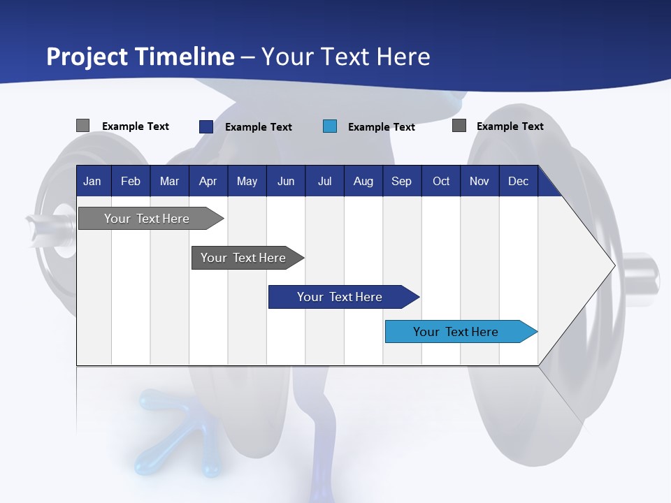 Wildlife Costa Blue PowerPoint Template