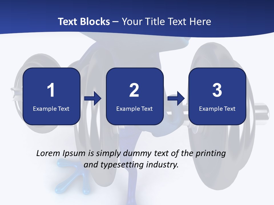 Wildlife Costa Blue PowerPoint Template