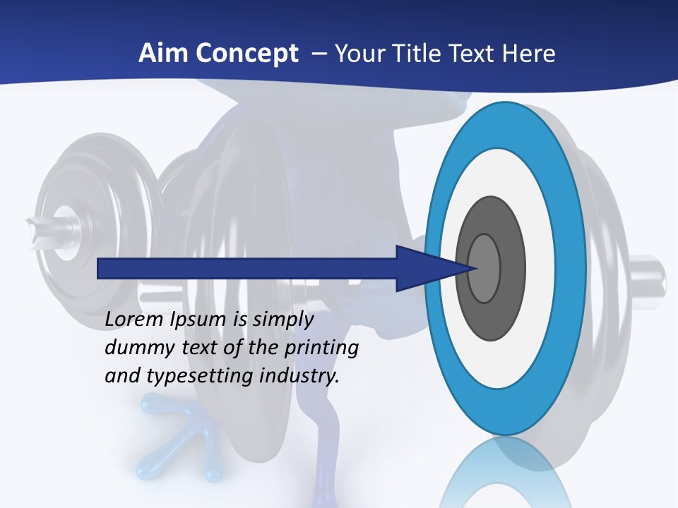 Wildlife Costa Blue PowerPoint Template