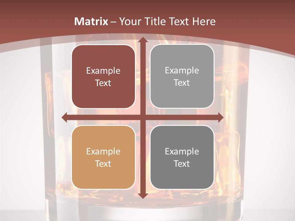 Whisky Drunk Yellow PowerPoint Template