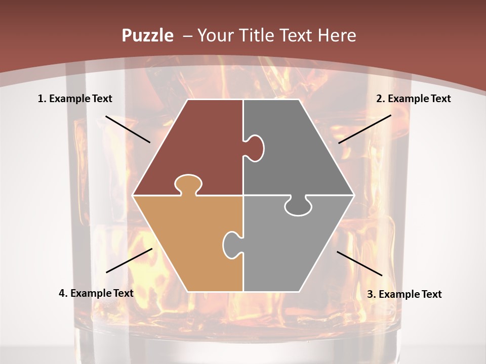 Whisky Drunk Yellow PowerPoint Template