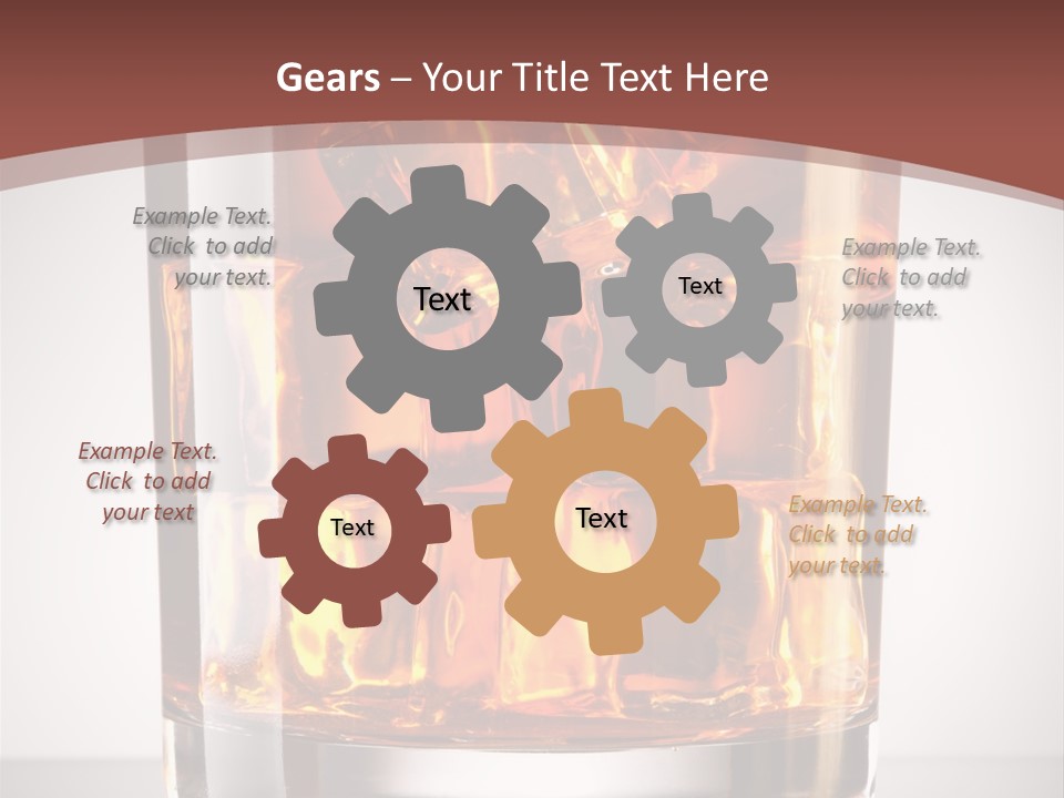 Whisky Drunk Yellow PowerPoint Template