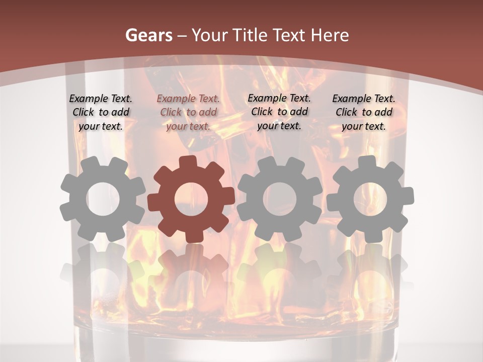 Whisky Drunk Yellow PowerPoint Template