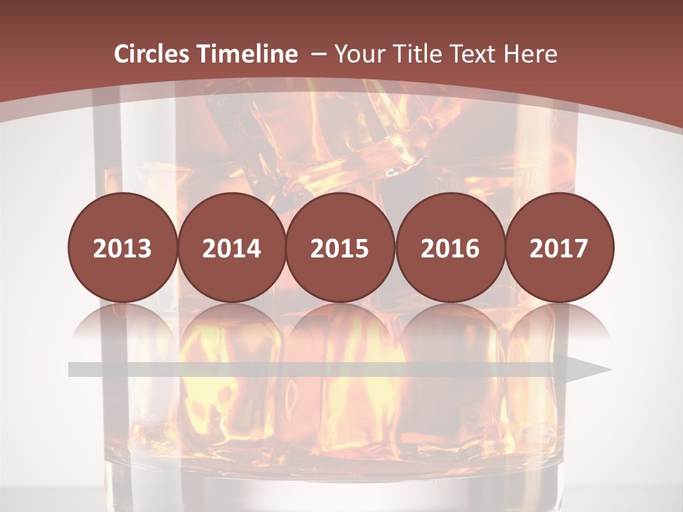 Whisky Drunk Yellow PowerPoint Template