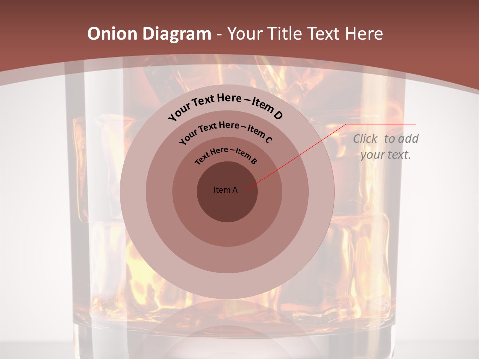 Whisky Drunk Yellow PowerPoint Template