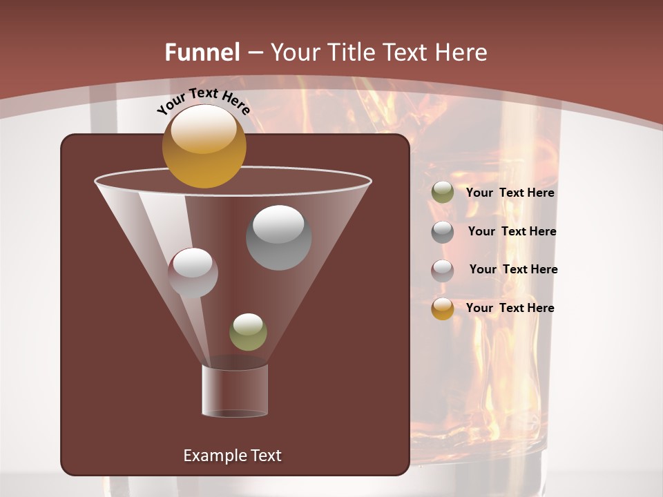 Whisky Drunk Yellow PowerPoint Template