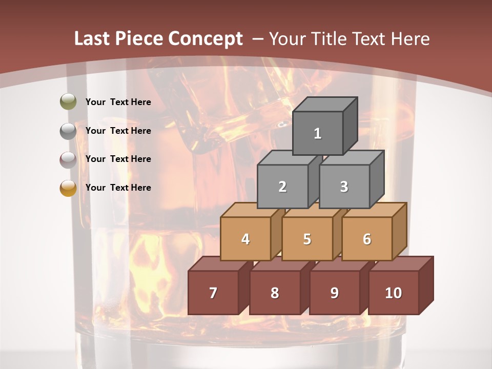 Whisky Drunk Yellow PowerPoint Template