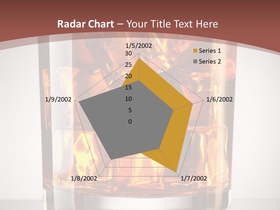 Whisky Drunk Yellow PowerPoint Template