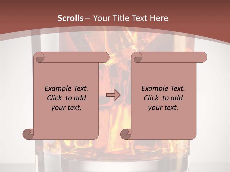 Whisky Drunk Yellow PowerPoint Template