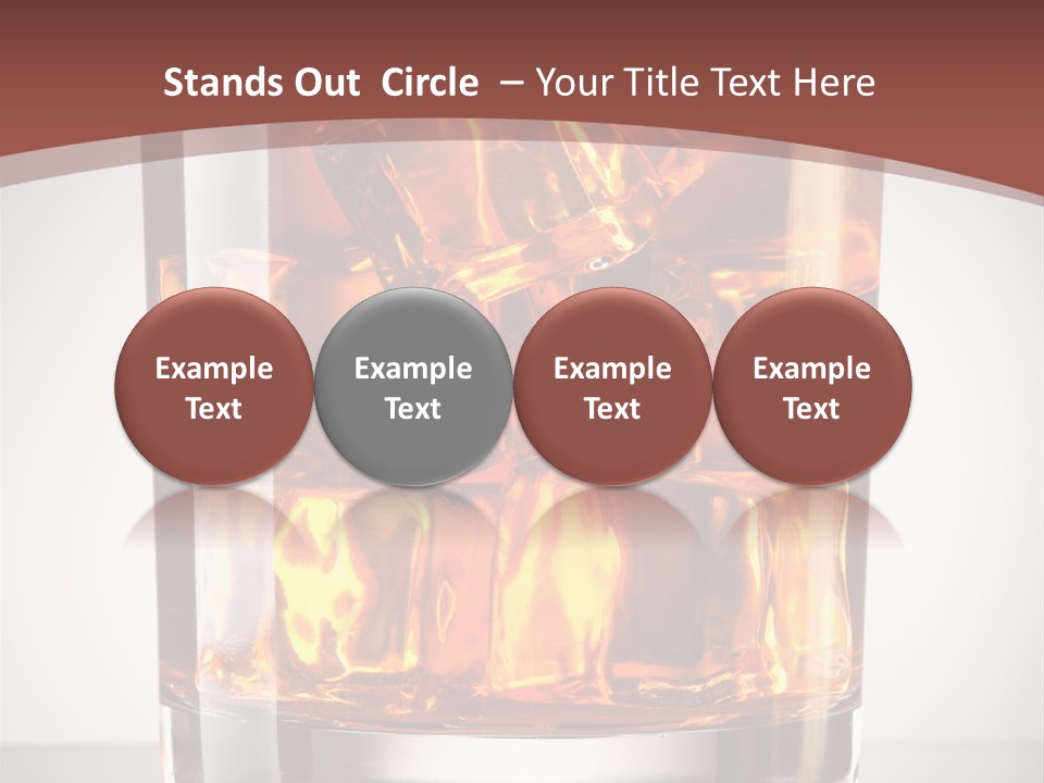 Whisky Drunk Yellow PowerPoint Template