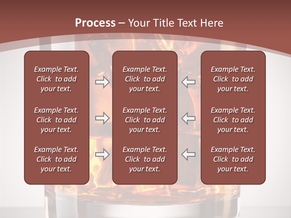 Whisky Drunk Yellow PowerPoint Template