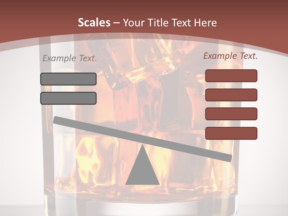 Whisky Drunk Yellow PowerPoint Template