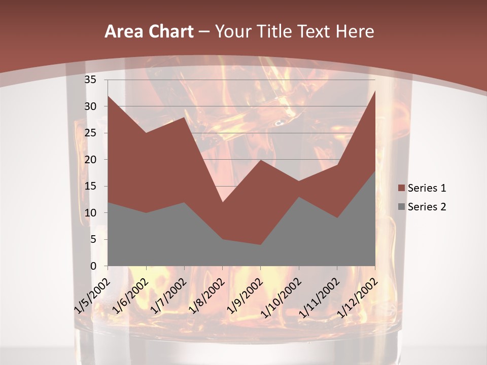 Whisky Drunk Yellow PowerPoint Template