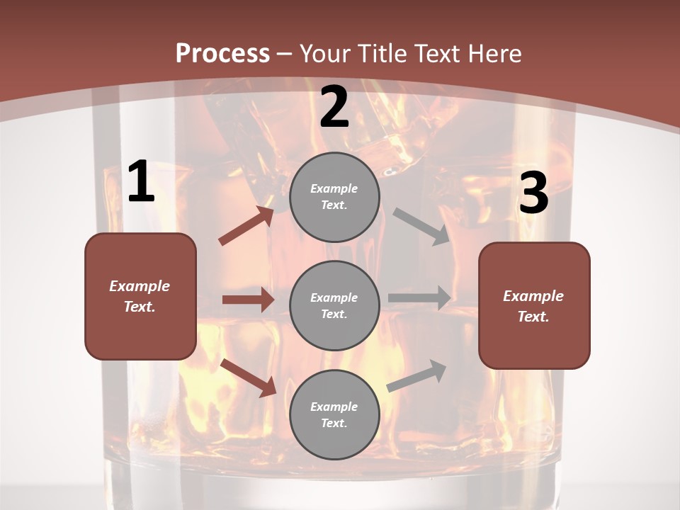 Whisky Drunk Yellow PowerPoint Template