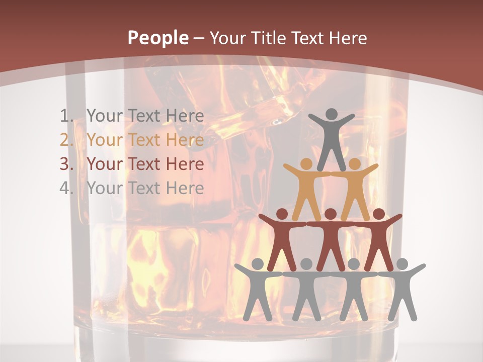 Whisky Drunk Yellow PowerPoint Template