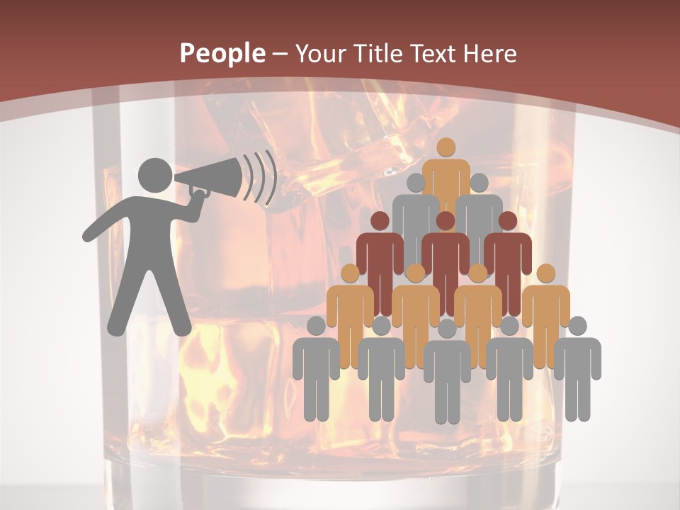 Whisky Drunk Yellow PowerPoint Template