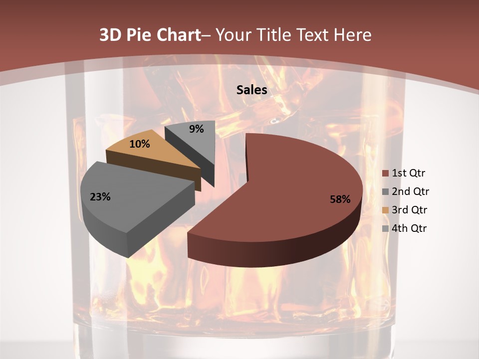 Whisky Drunk Yellow PowerPoint Template