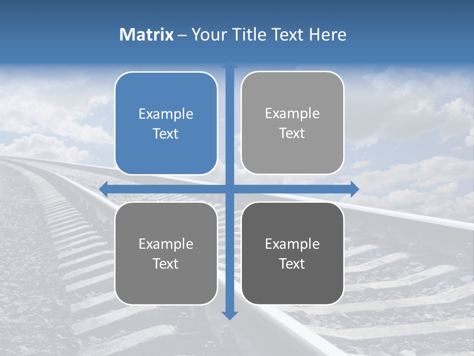 Logistic Direction View PowerPoint Template