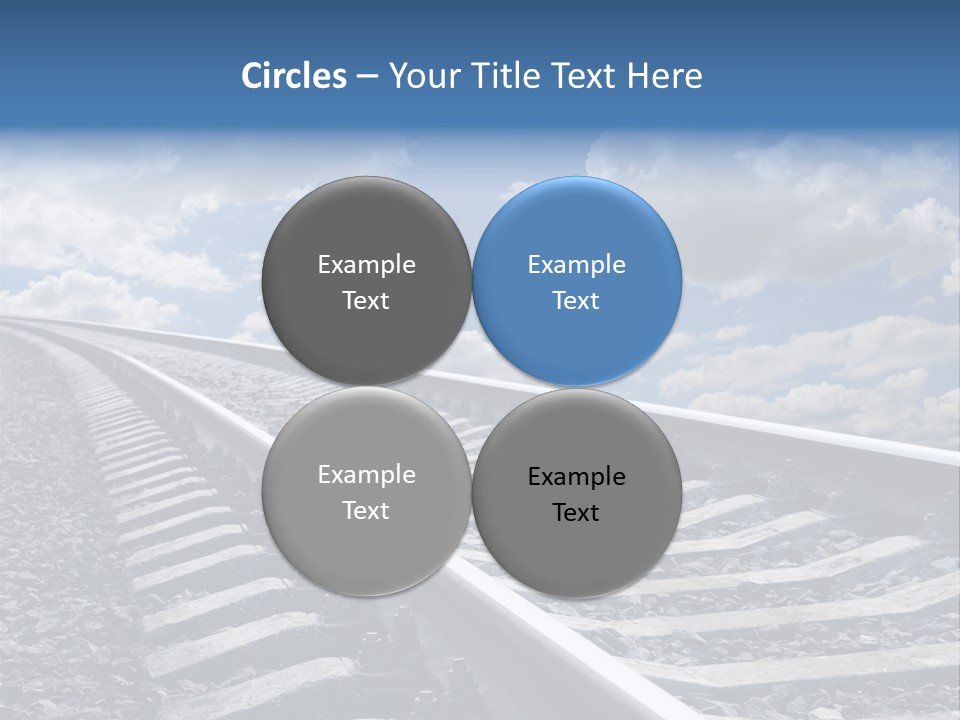 Logistic Direction View PowerPoint Template
