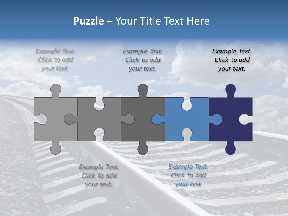 Logistic Direction View PowerPoint Template