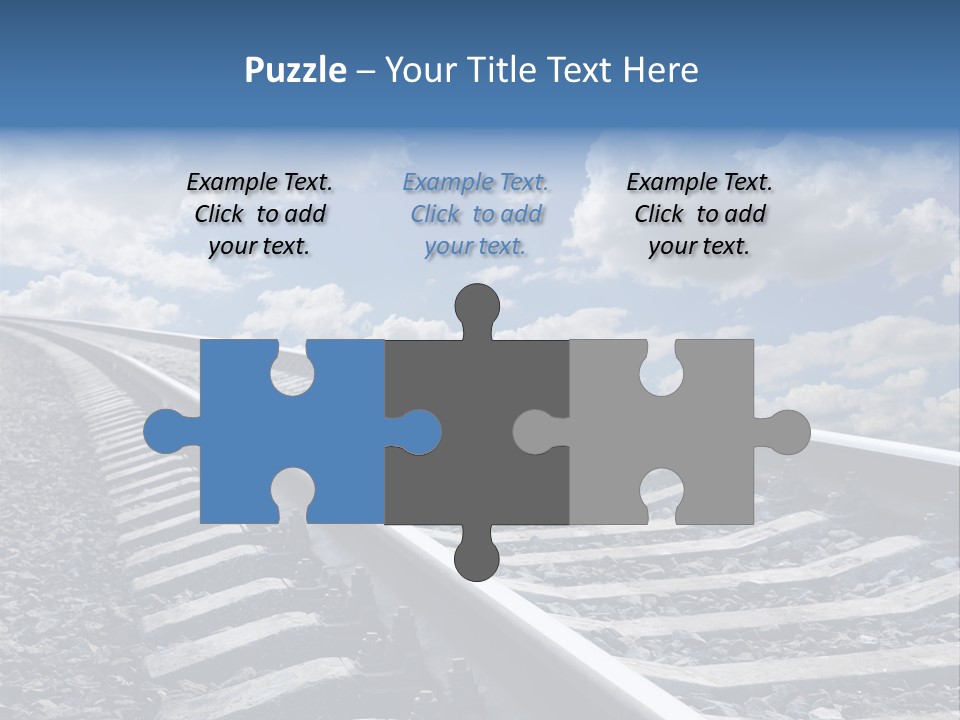 Logistic Direction View PowerPoint Template