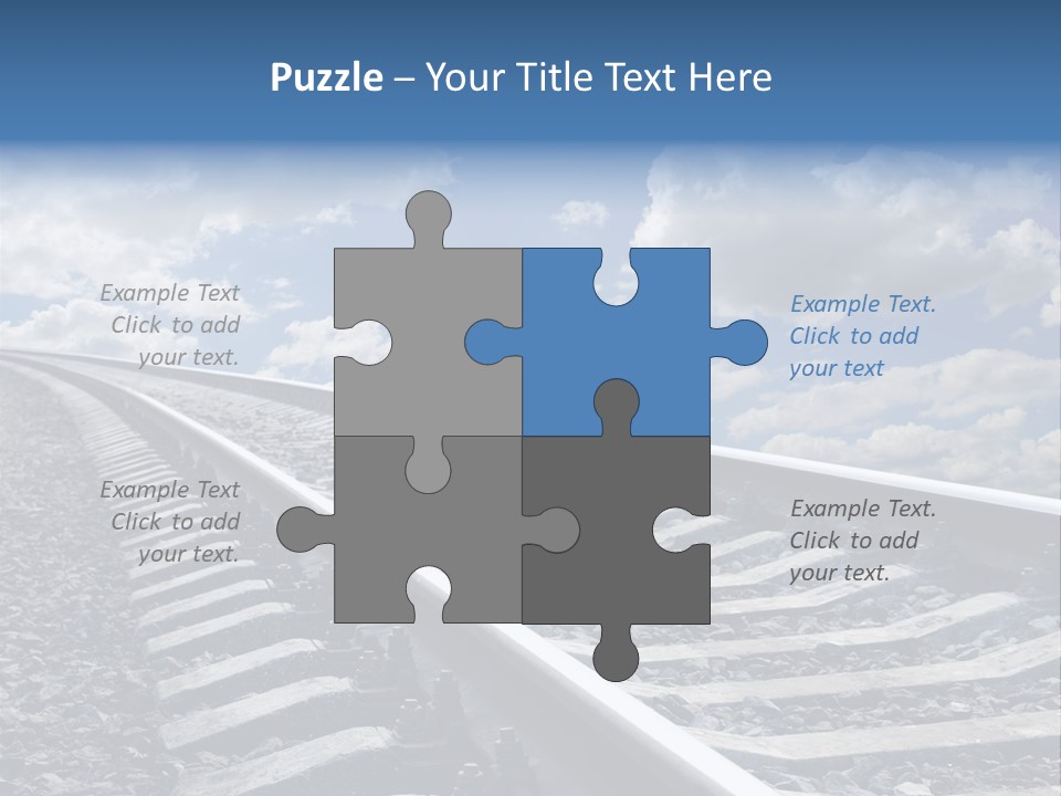 Logistic Direction View PowerPoint Template