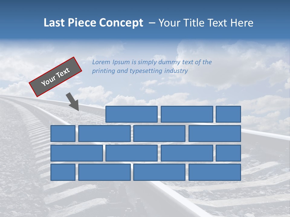 Logistic Direction View PowerPoint Template