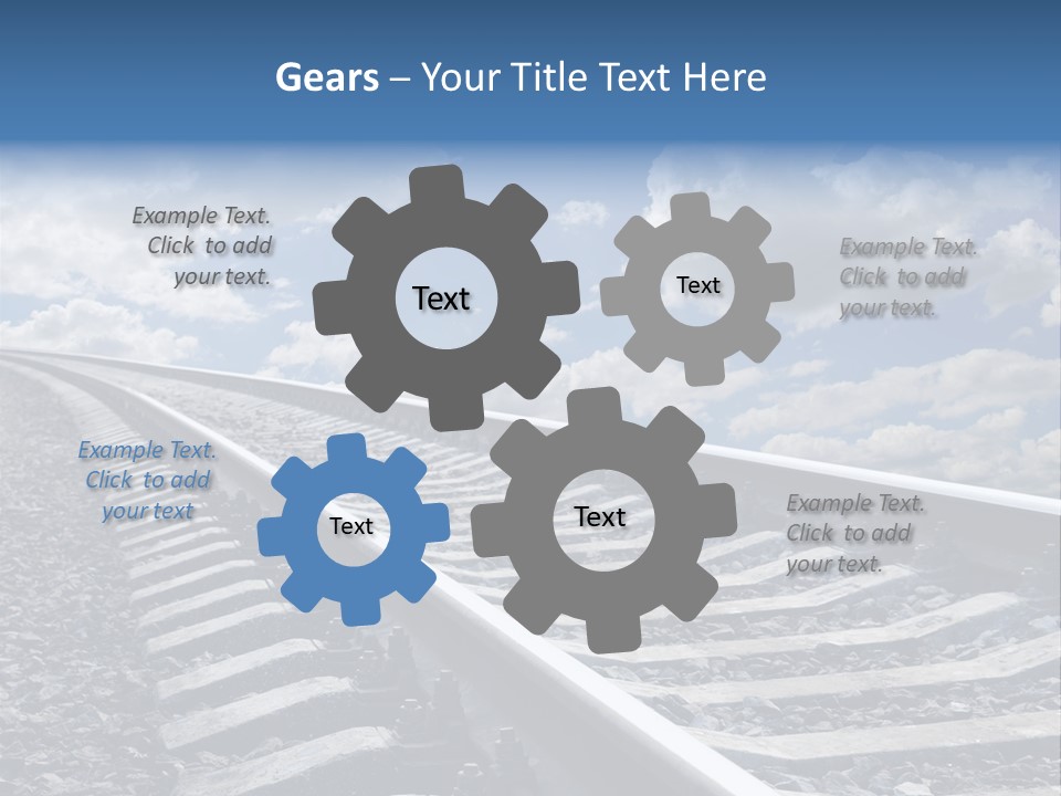 Logistic Direction View PowerPoint Template