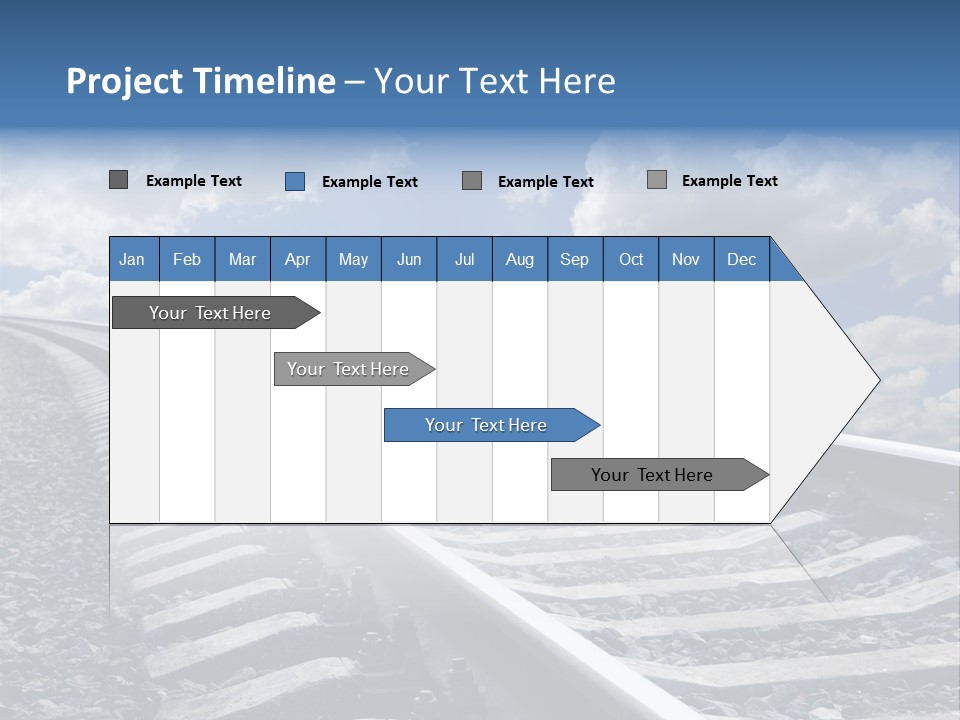 Logistic Direction View PowerPoint Template