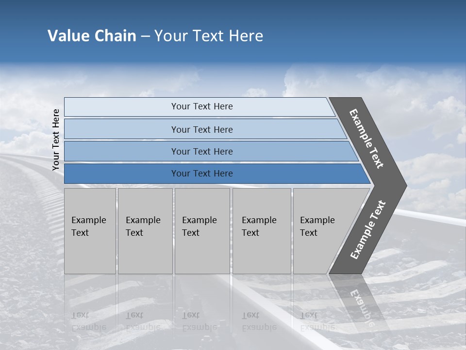 Logistic Direction View PowerPoint Template