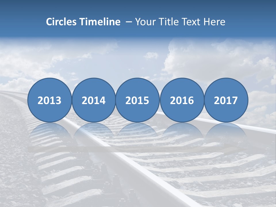 Logistic Direction View PowerPoint Template
