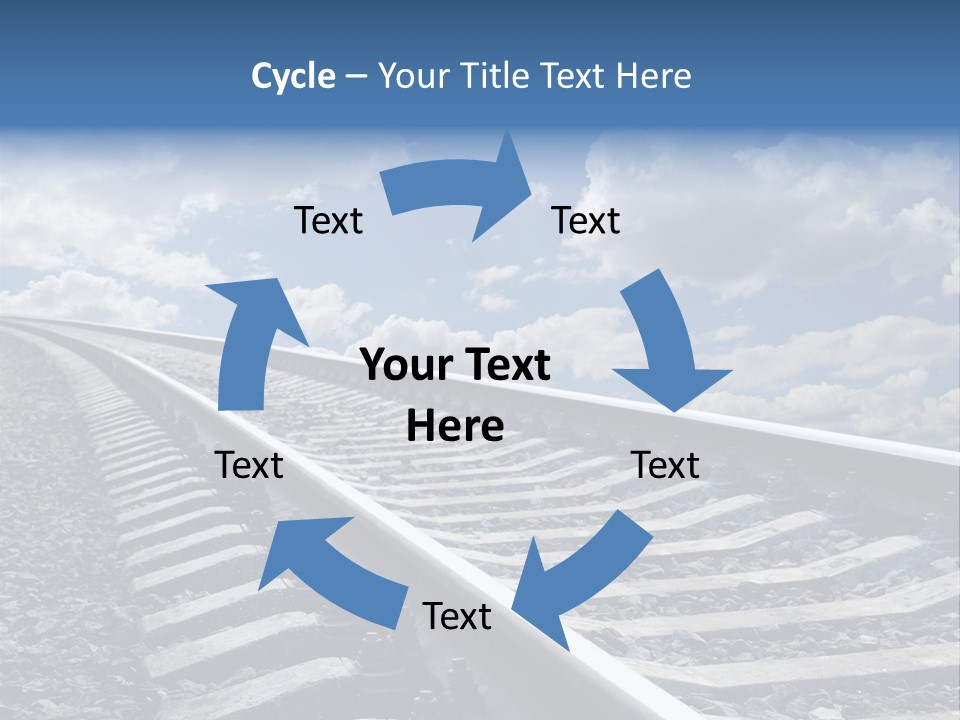 Logistic Direction View PowerPoint Template