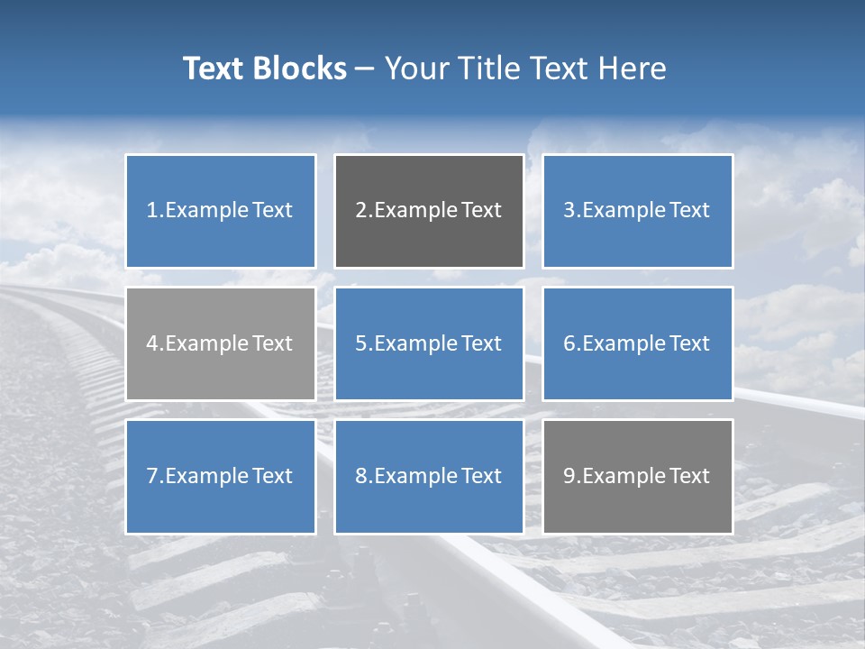 Logistic Direction View PowerPoint Template
