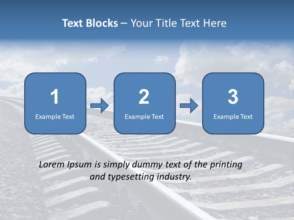 Logistic Direction View PowerPoint Template