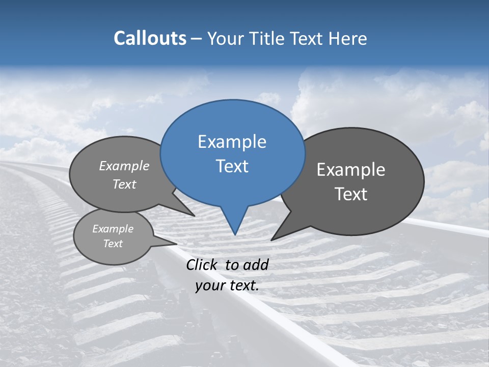 Logistic Direction View PowerPoint Template