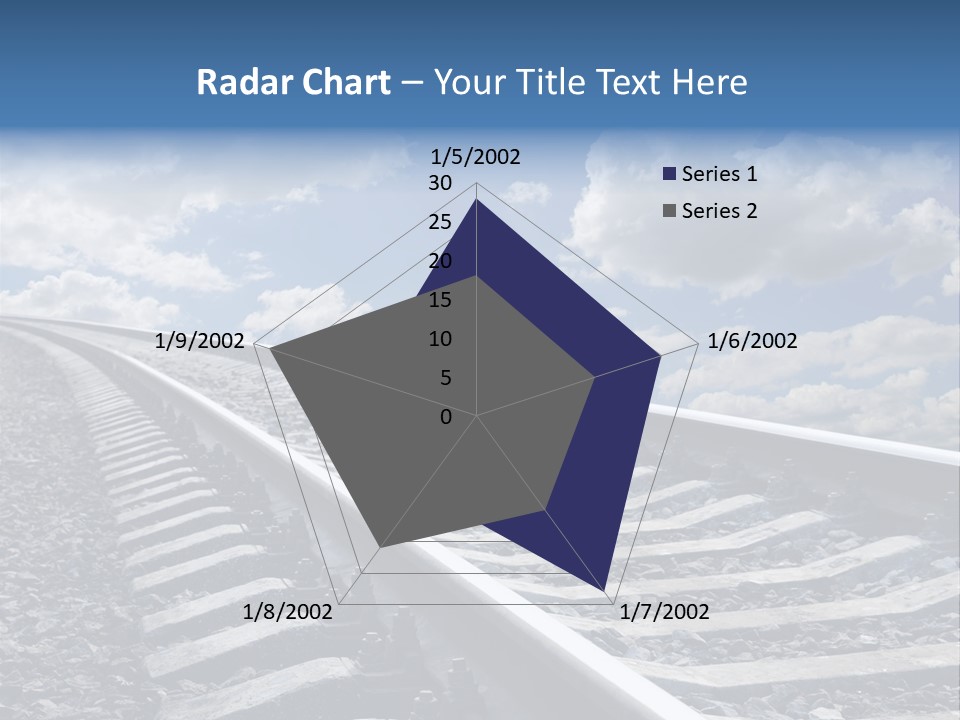 Logistic Direction View PowerPoint Template