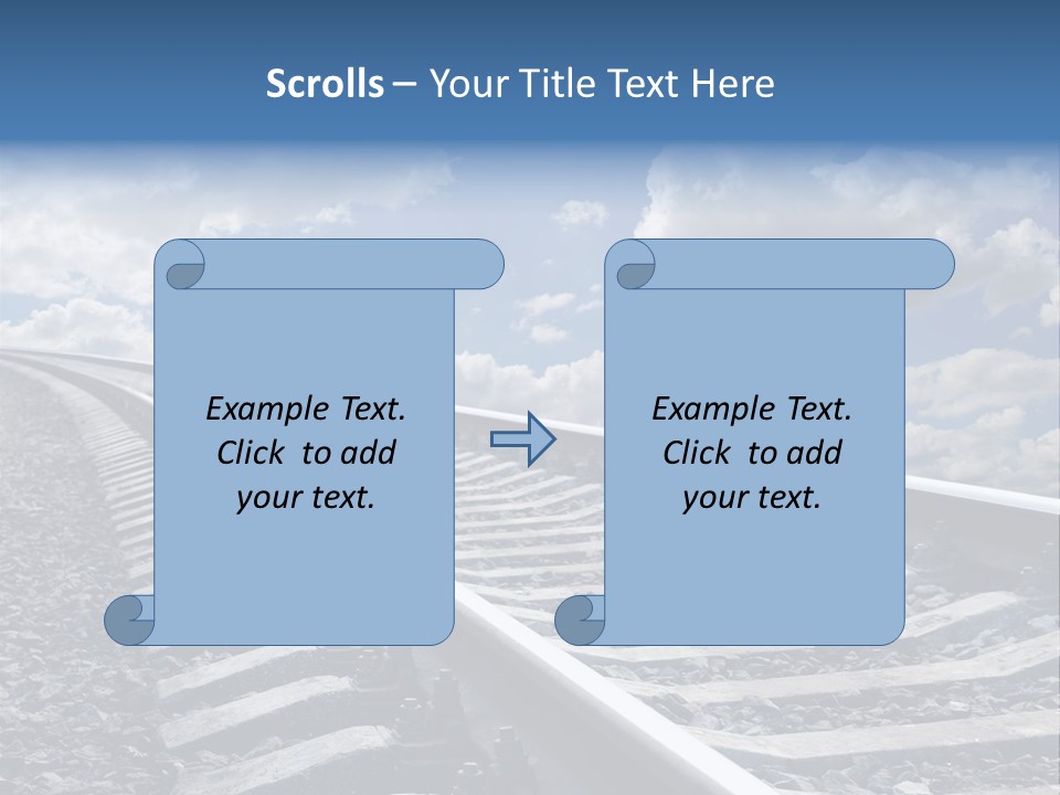 Logistic Direction View PowerPoint Template