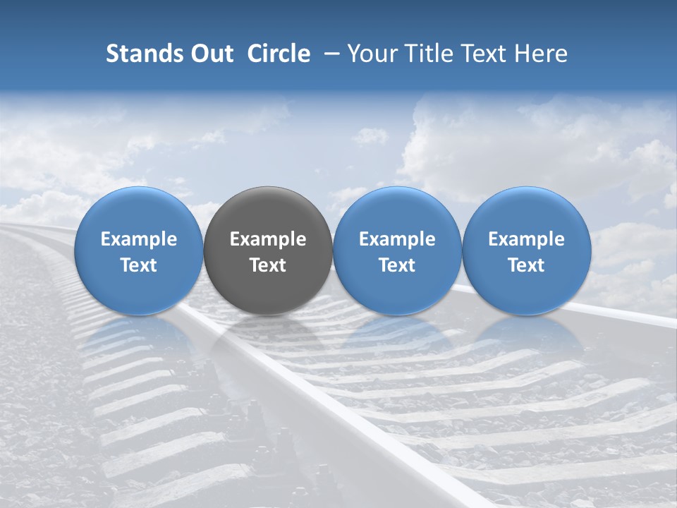 Logistic Direction View PowerPoint Template