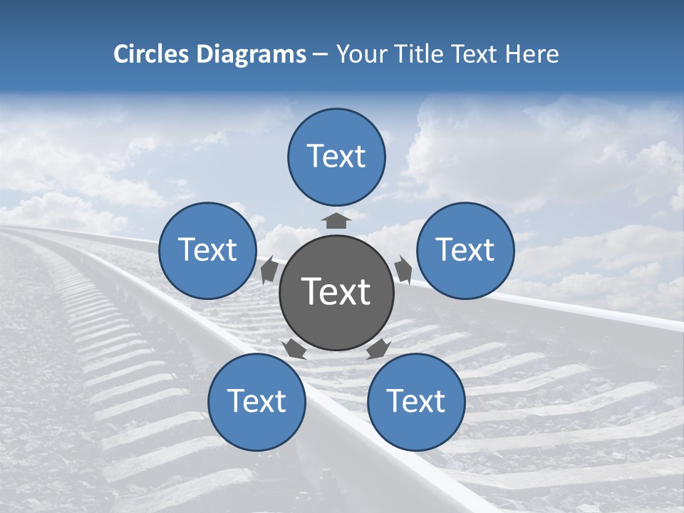 Logistic Direction View PowerPoint Template
