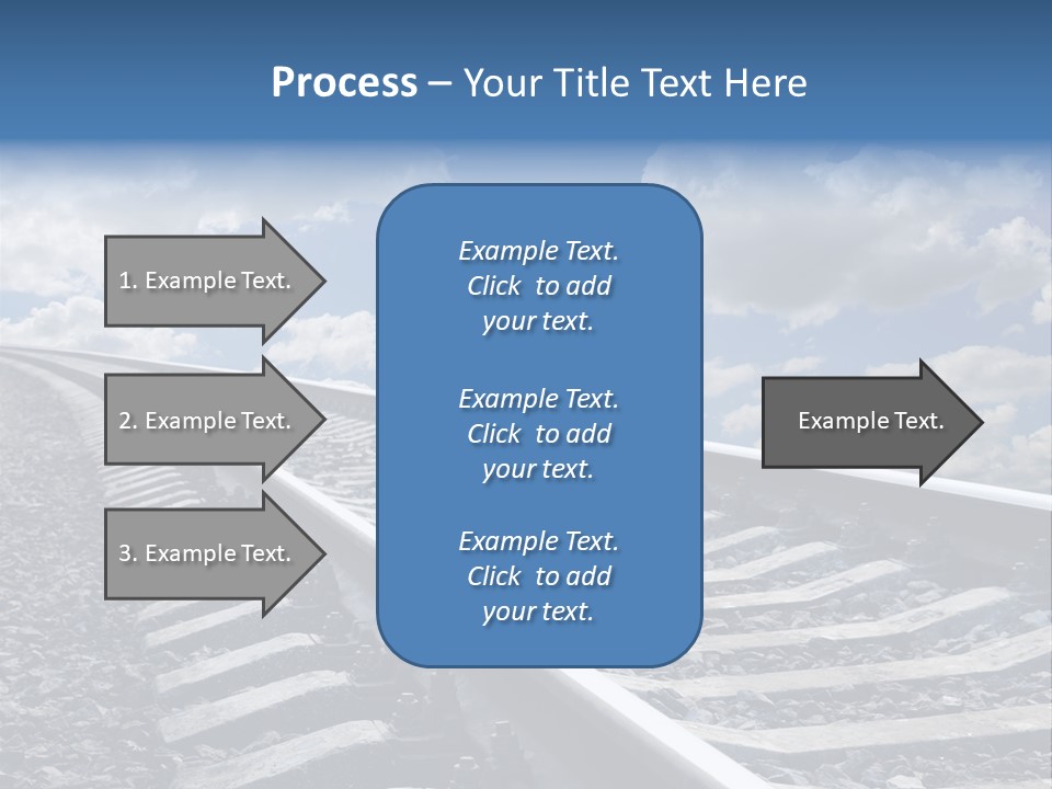 Logistic Direction View PowerPoint Template
