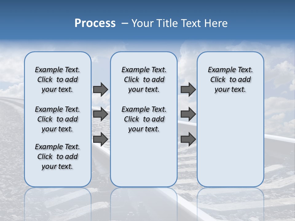Logistic Direction View PowerPoint Template