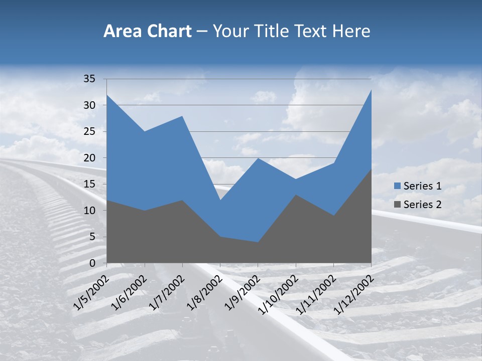 Logistic Direction View PowerPoint Template