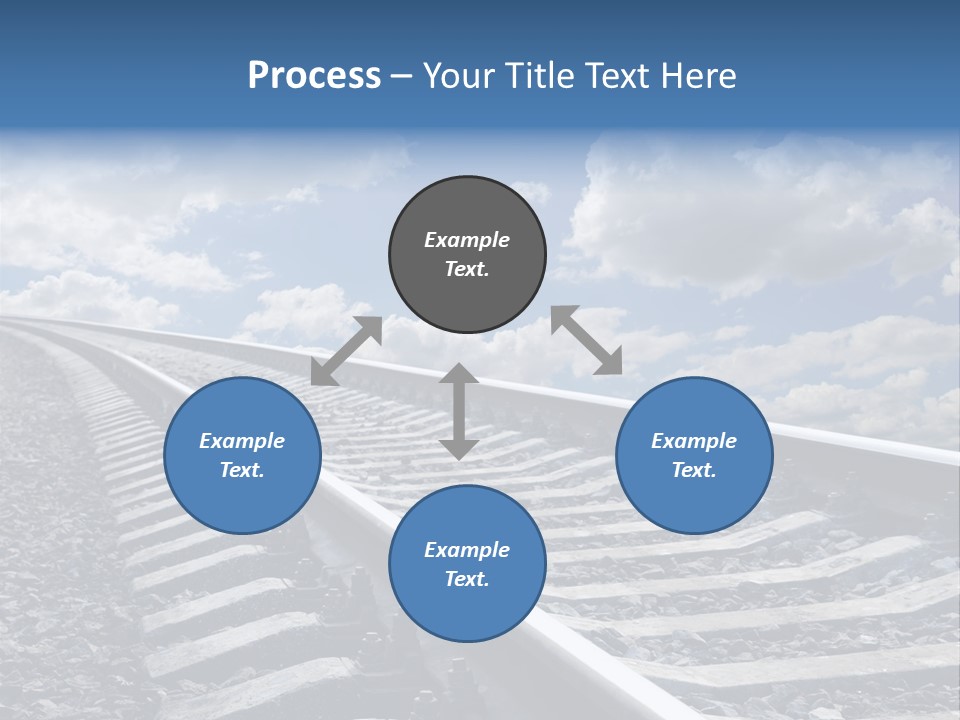 Logistic Direction View PowerPoint Template
