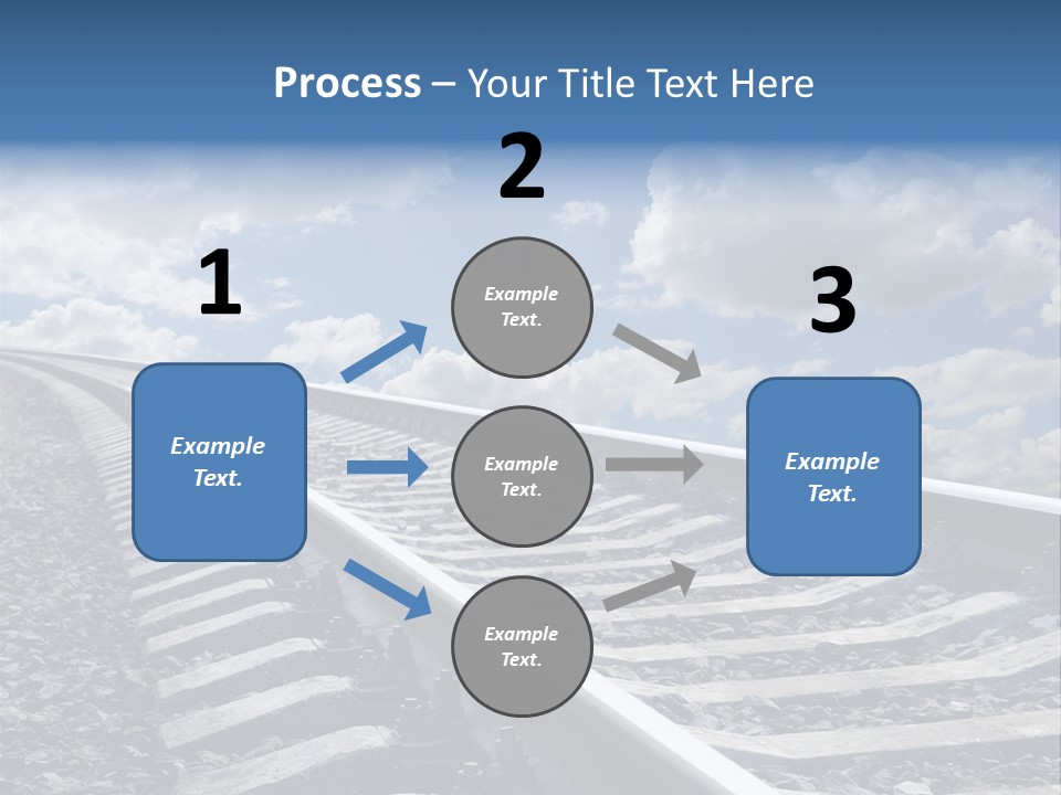 Logistic Direction View PowerPoint Template